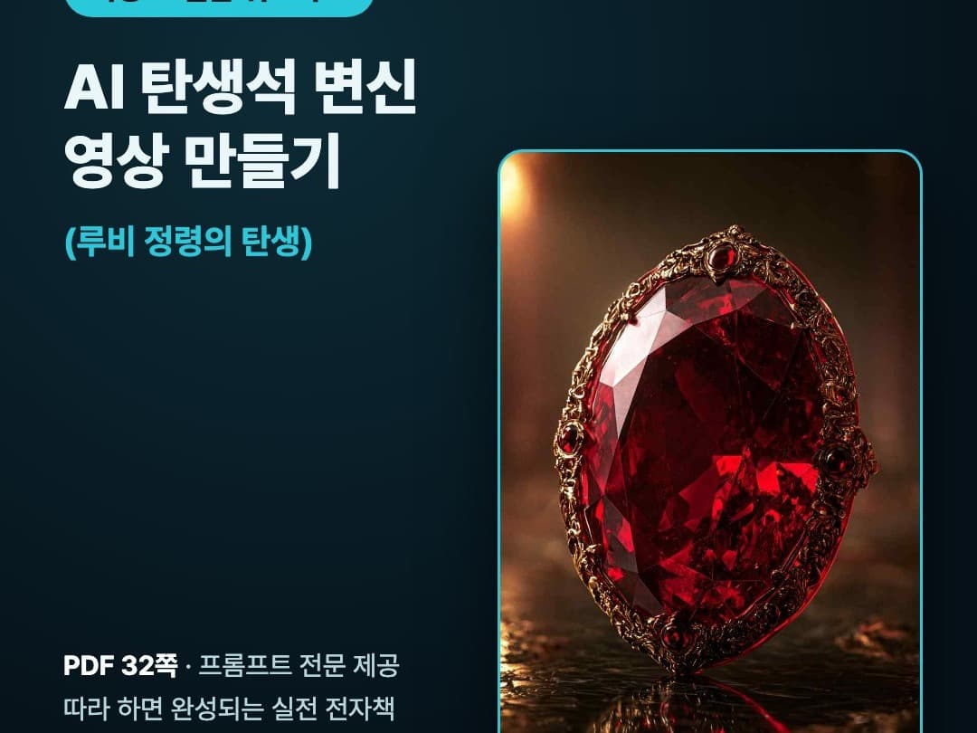 [워크북 5] AI 탄생석 변신 영상 만들기
